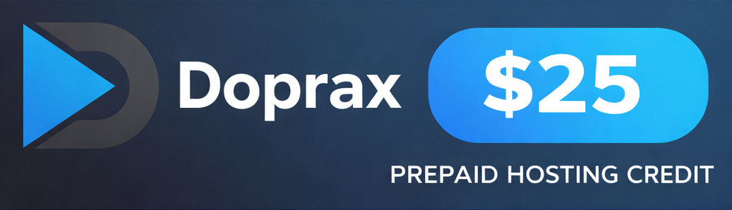 Doprax Account Top-up